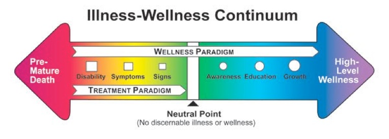 Weight Wellness: illness-wellness continuum Santa Fe New Mexico